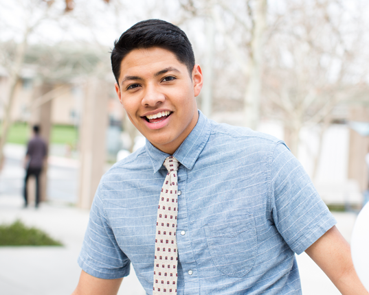 photo of a man wearing a tie